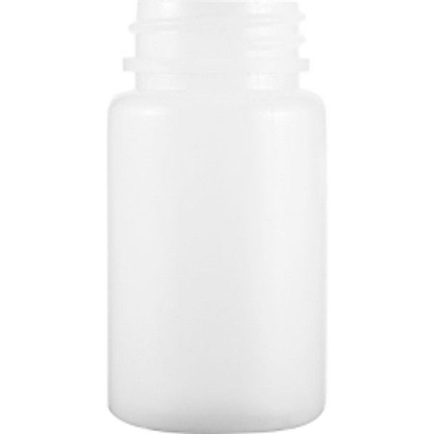 ($.45 ea Pk 640) 100 cc white HDPE pill packer bottle with 38-400 neck finish