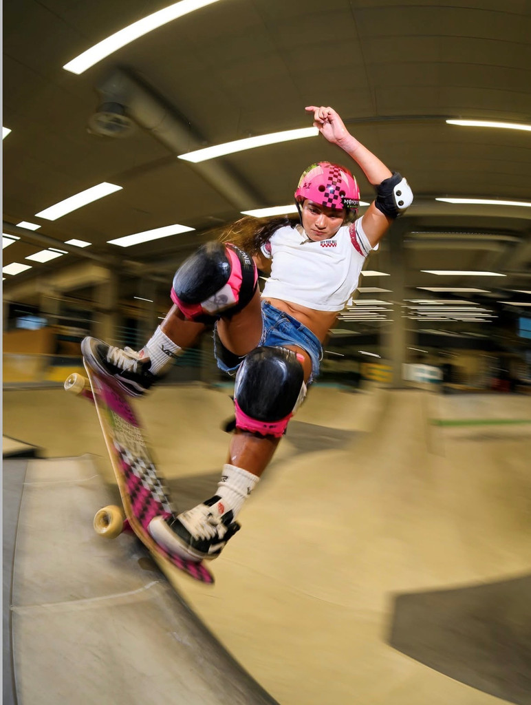 S1 x Boneless x Arisa Trew -  Custom Pro Knee Pads 