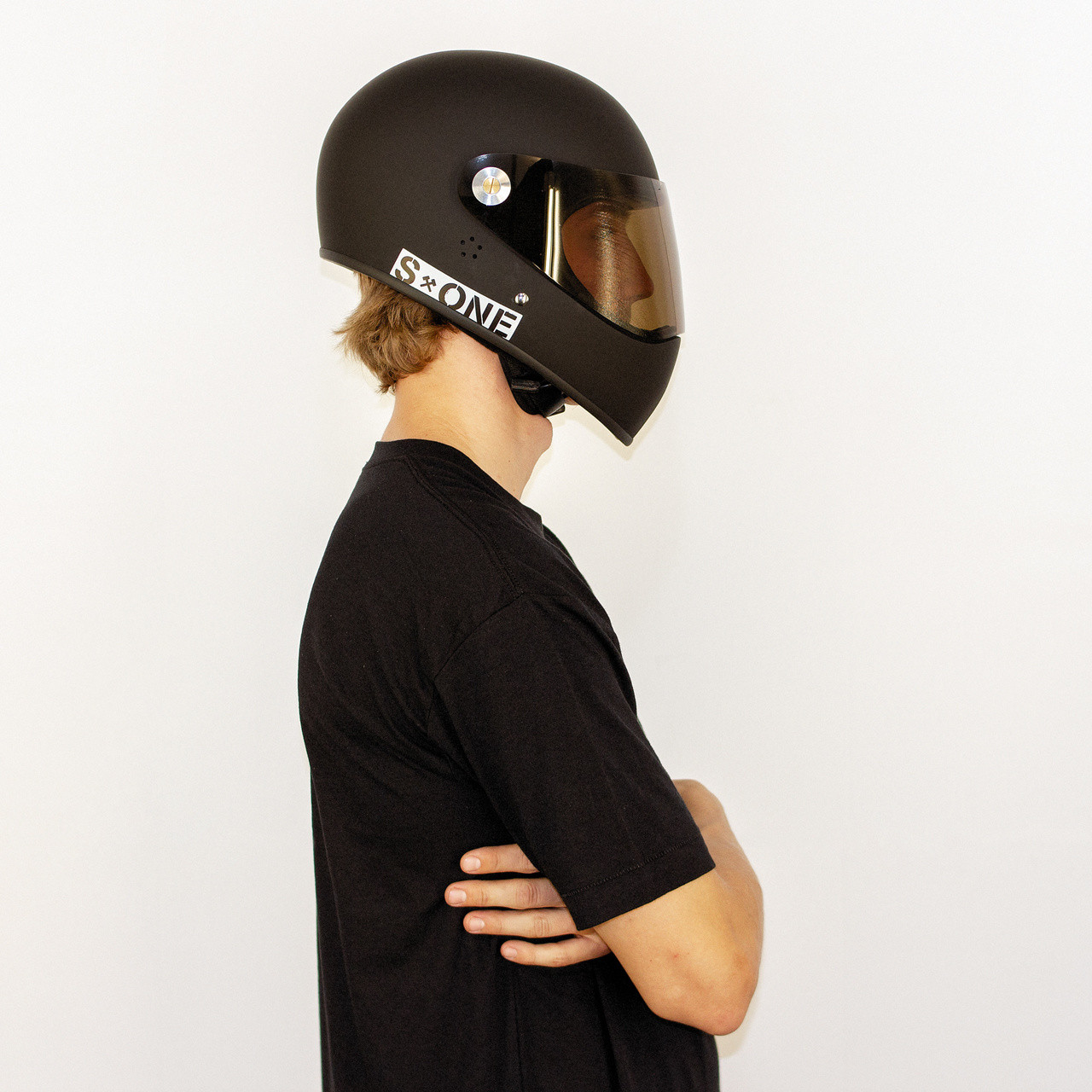 ヘルメット S1 Lifter Lifer Full Face - Black Matte