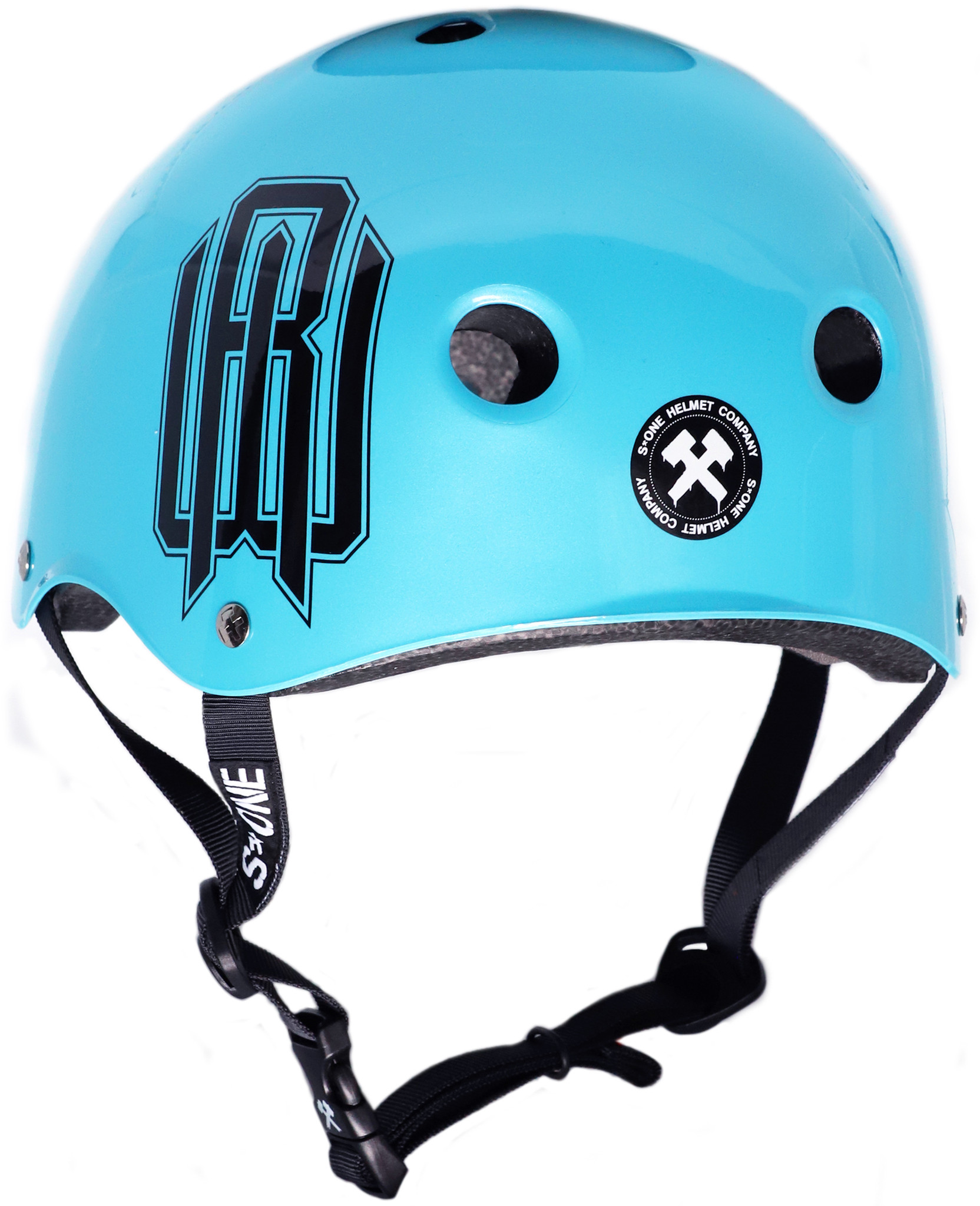 Light Blue Metallic Raymond Warner Helmet | Scooter Helmet