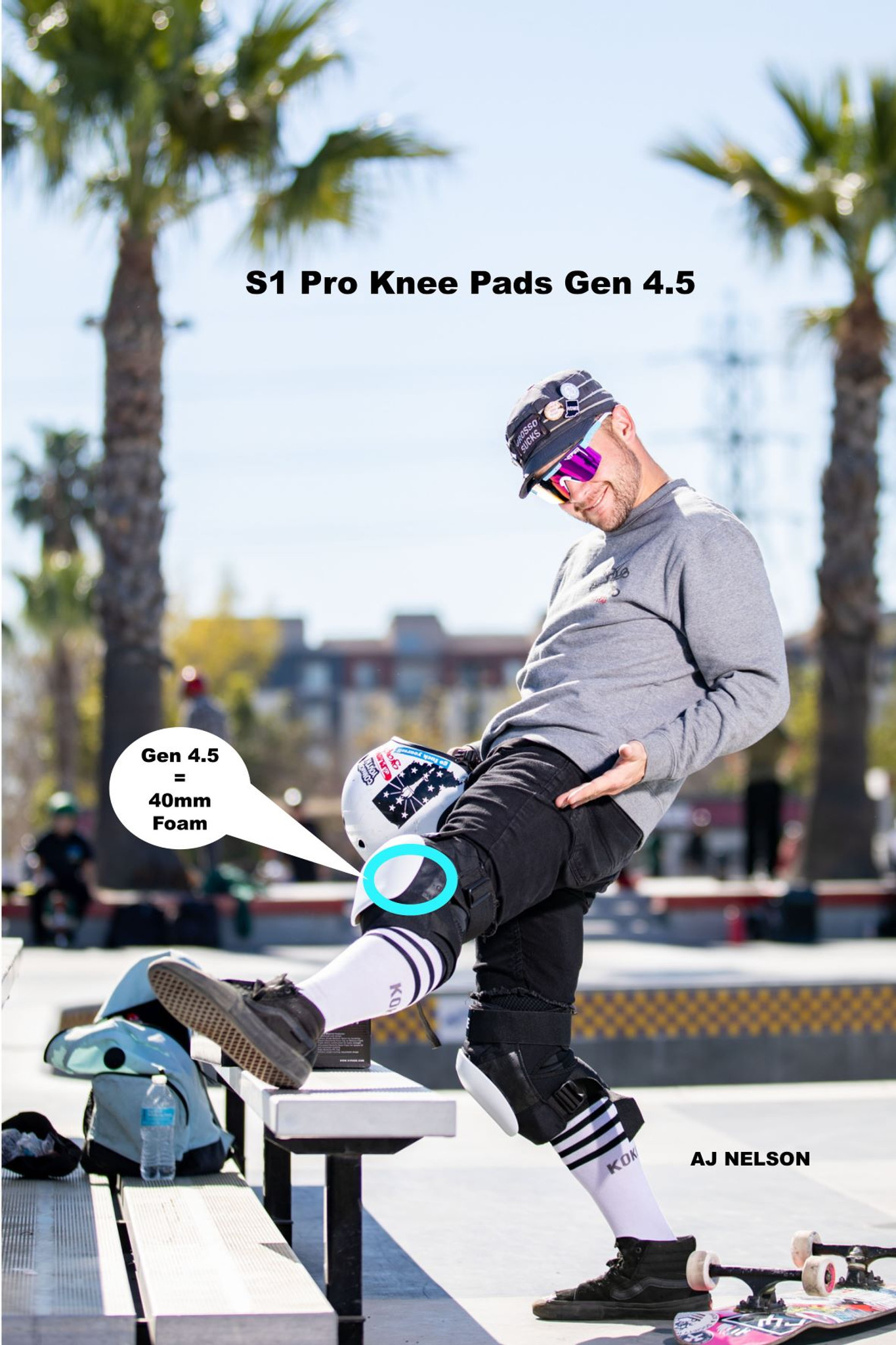Pro Knee | Skateboard Knee Pads | Skate Knee