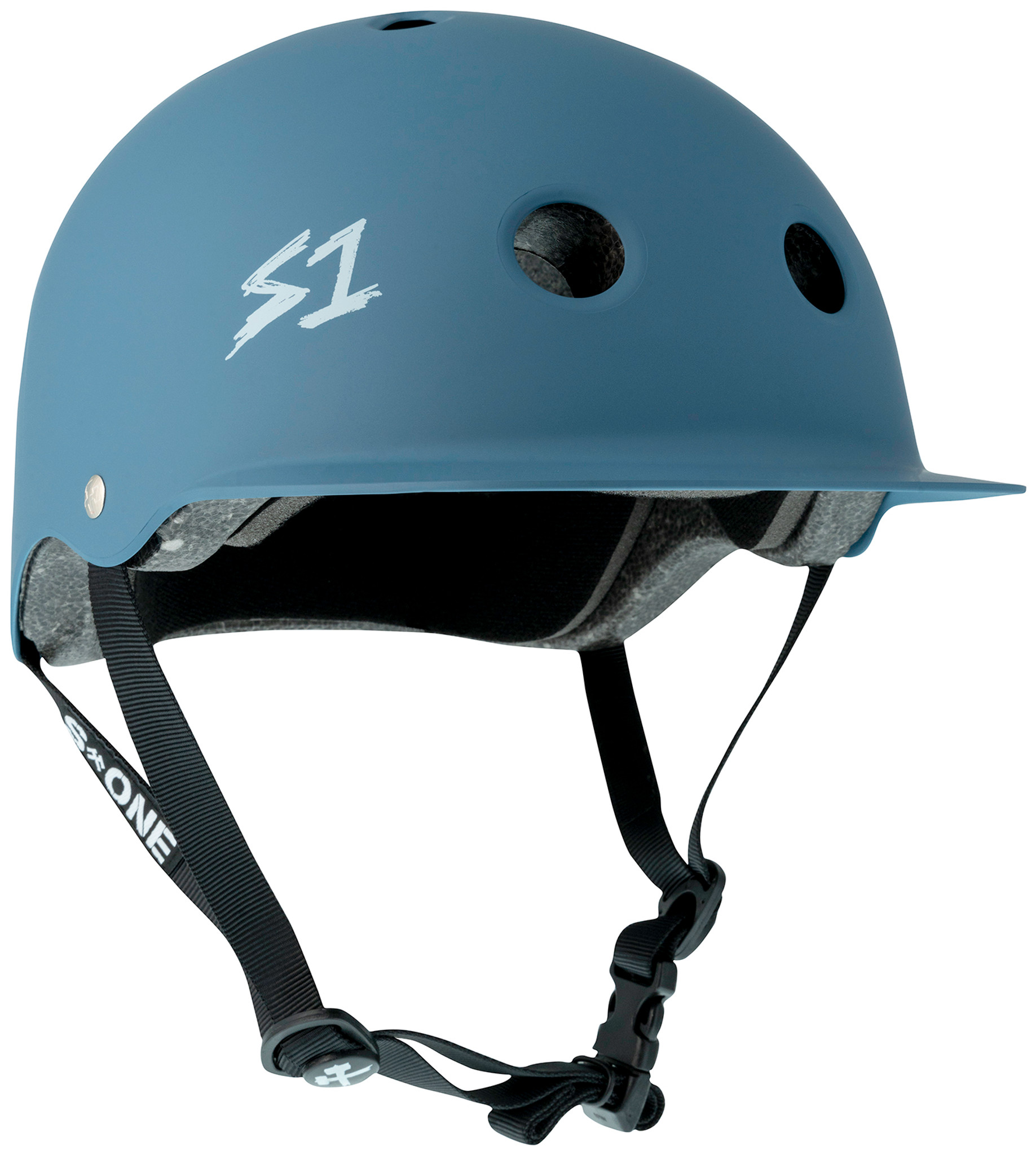 S1 Lifer Brim Helmet - Grey Ocean Matte
