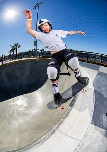 White w/ black stripe Helmet | Skateboard Helmet | Bicycle Helmet