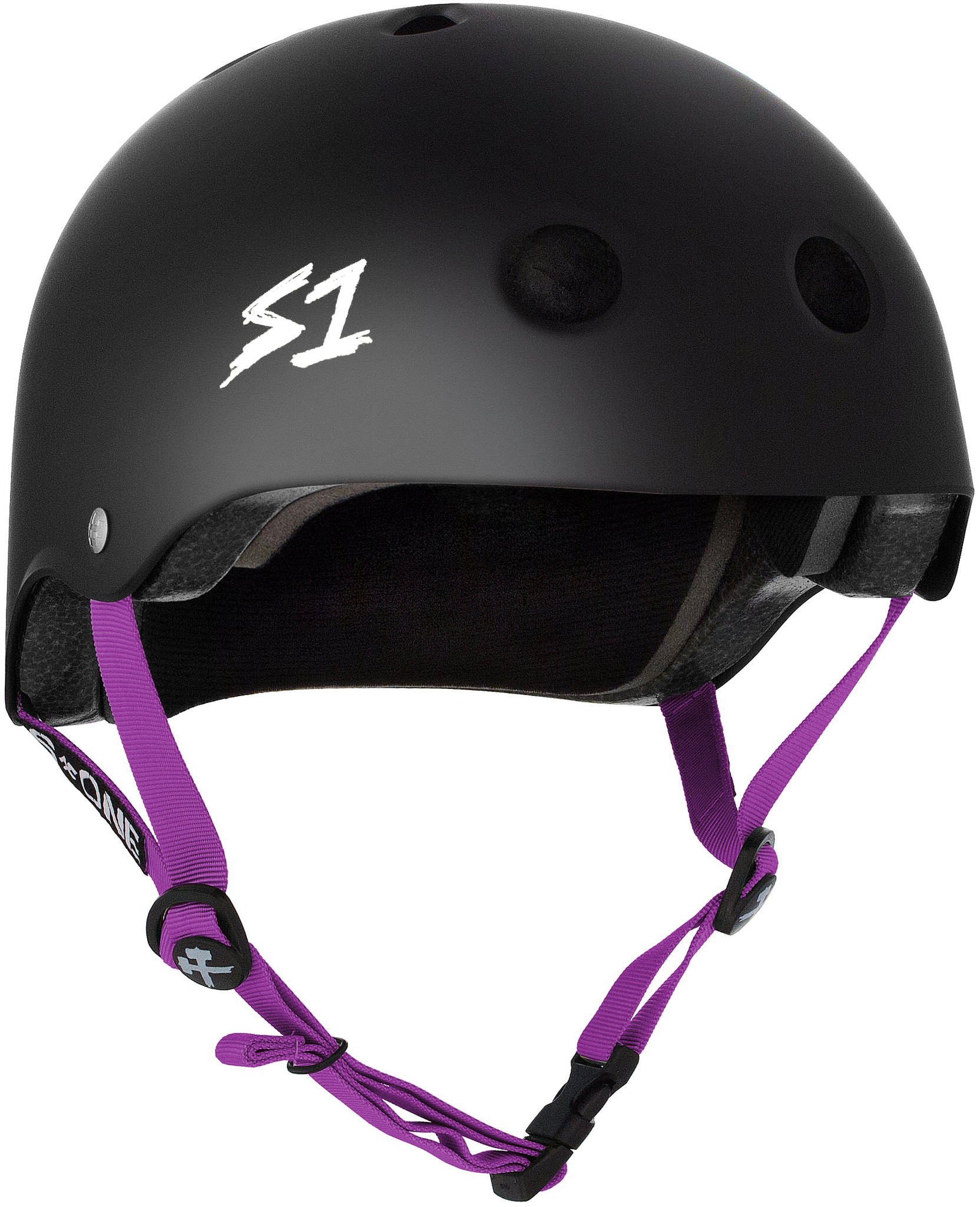 Mサイズ　S1 Lifer Helmet - NAVY MATTE Minna Stess| Lifer Black Matte Bats Helmet | Skateboard Helmet