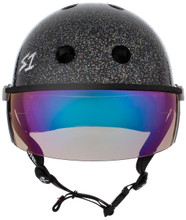 The Lifer w/ Visor Gen 2's new In Mold Mounting System will allow you to take the Visor on and off and replace if needed featuring a Strap Rivet hole for a flush and secure mount. Our patented "Cover Catcher" that will allow for multiple helmet covers to be easily put on and off without slipping up or flying off.