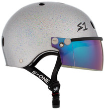 The Lifer w/ Visor Gen 2's new In Mold Mounting System will allow you to take the Visor on and off and replace if needed featuring a Strap Rivet hole for a flush and secure mount. Our patented "Cover Catcher" that will allow for multiple helmet covers to be easily put on and off without slipping up or flying off.