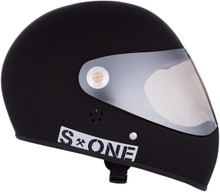 Black Matte Mirror Visor | S1 Lifer Full Face Helmet Specs: • Specially formulated EPS Fusion Foam • Certified Multi-Impact (ASTM) • Certified High Impact (CPSC) • 5x More Protective Than Regular Skate Helmets • Deep Fit Design