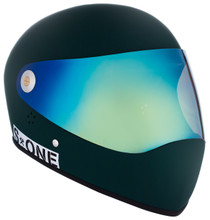 Dark Green Matte W/ Iridium Visor | S1 Lifer Full Face Helmet Specs: • Specially formulated EPS Fusion Foam • Certified Multi-Impact (ASTM) • Certified High Impact (CPSC) • 5x More Protective Than Regular Skate Helmets • Deep Fit Design