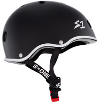S1 Mini Lifer Helmet Specs: • Specially formulated EPS Fusion Foam • Certified Multi-Impact (ASTM) • Certified High Impact (CPSC) • 5x More Protective Than Regular Skate Helmets • Deep Fit Design