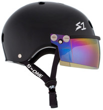 The Lifer w/ Visor Gen 2's new In Mold Mounting System will allow you to take the Visor on and off and replace if needed featuring a Strap Rivet hole for a flush and secure mount. Our patented "Cover Catcher" that will allow for multiple helmet covers to be easily put on and off without slipping up or flying off.