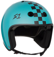 This is a S1 Lifer Helmet with a retro moto helmet look.
Lightweight, Great fit and fully certified for skate and bike
ASTM Multiple Impact certified
CPSC High Impact certified