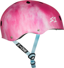 S1 Lifer Skateboard Helmet GN4LW Purple Water Color Side View