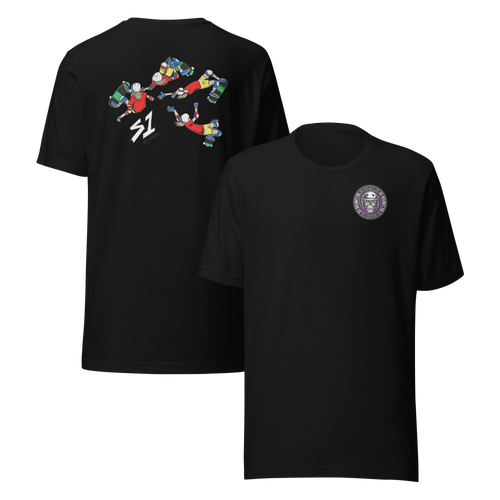 Black front and back