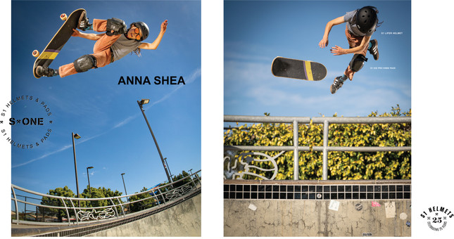 Anna Shea / S1 Lifer Helmet & S1 Pro Knee Pads (Kid Size) 