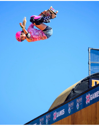 Arisa Trew makes history at X-Games