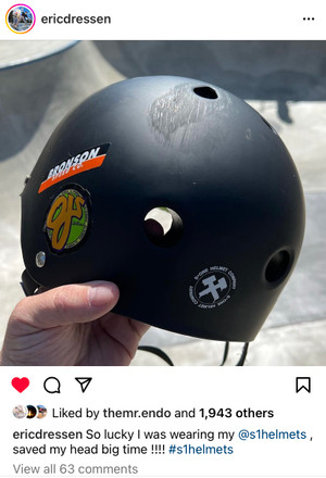 Testimonial for the S1 Lifer Helmet: Eric Dressen