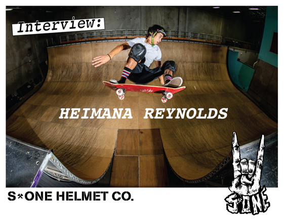 Interview: Heimana Reynolds | S1 Lifer Skateboard Helmet