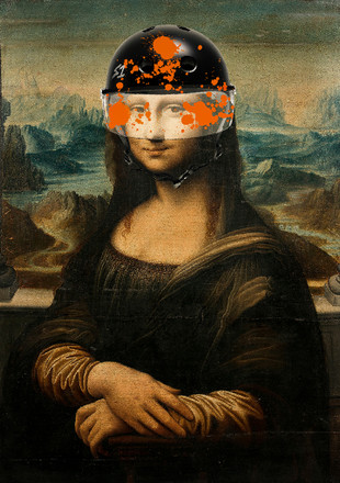 S1 X MONA LISA  by: Hugo Falconnat