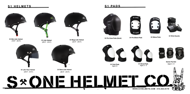 S1 Helmets & Pads / Spring 2022