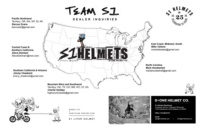 S1 Helmets / Dealer Inquiries