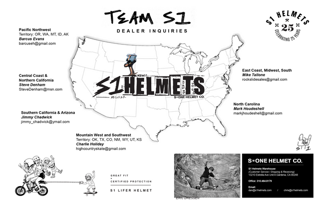 S1 Helmets / Dealer Inquiries
