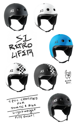 S1 Retro Lifer Helmets