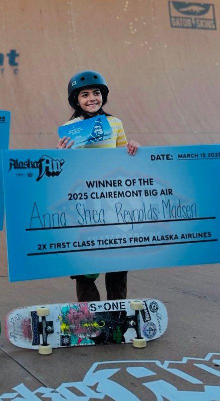 Anna Shea Wins Big Air !