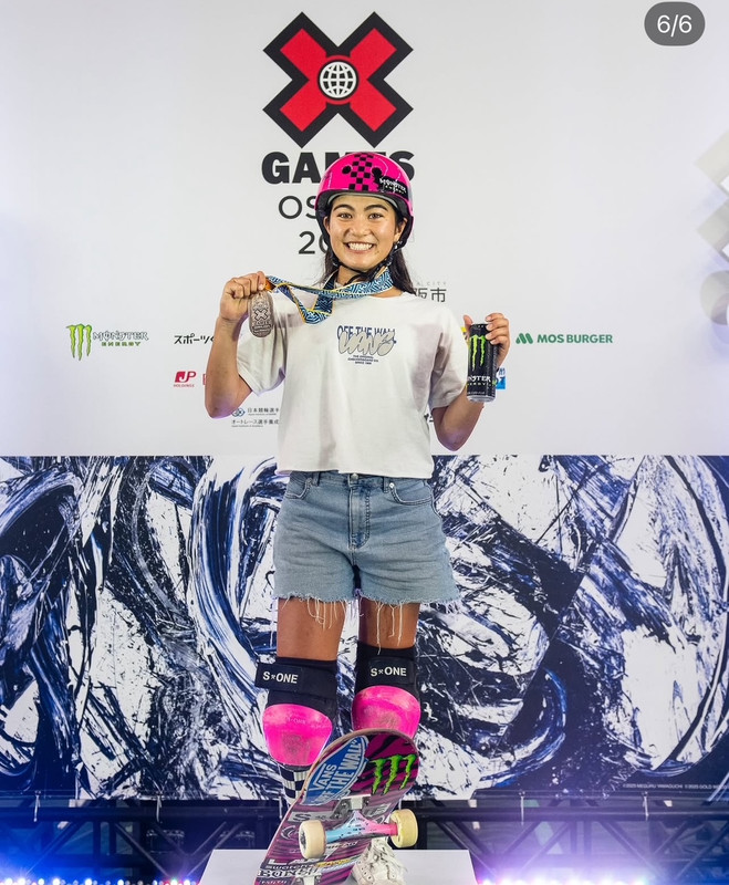 Arisa Trew wins 2 Gold Medals at  X-Games Japan (Osaka 2025)  