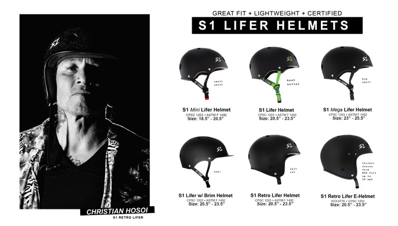 S1 Lifer Helmets