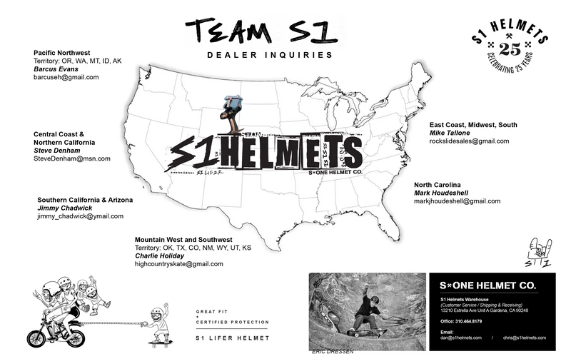 S1 Helmets / Dealer Inquiries