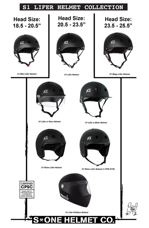 S1 Lifer Helmet Collection