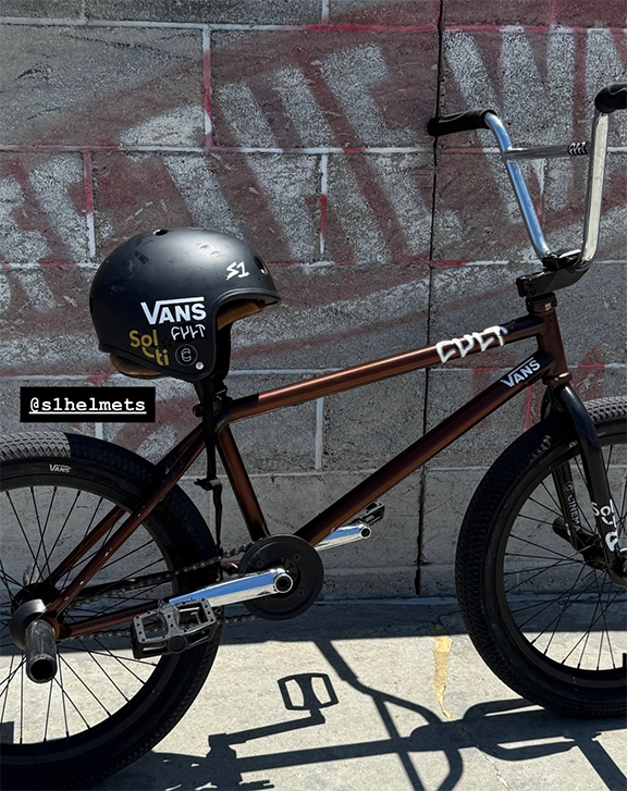 S1 Retro Lifer Helmet Color: Black Matte / Dak Roche