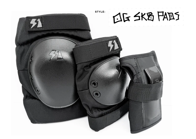 S1 "OG SK8" KNEE + ELBOW PADS