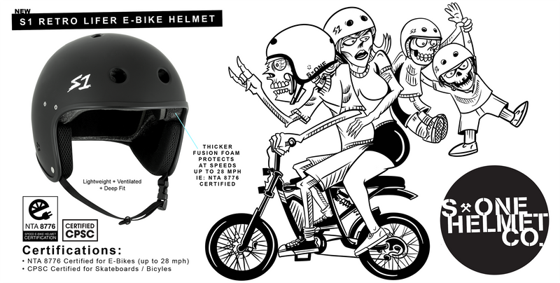 New !!! S1 E-Bike Helmet (NTA 8776 Certified) 