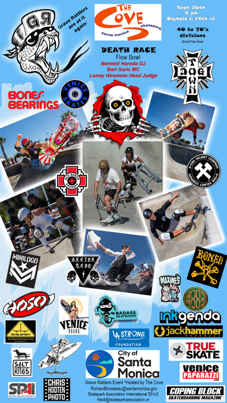 Grave Rattlers Hosted by The Cove Skatepark
