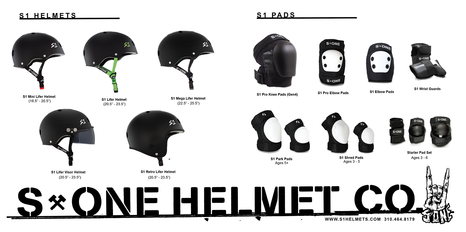 S1 Helmets & Pads / Spring 2022 - S1 Helmet Co. Official Store
