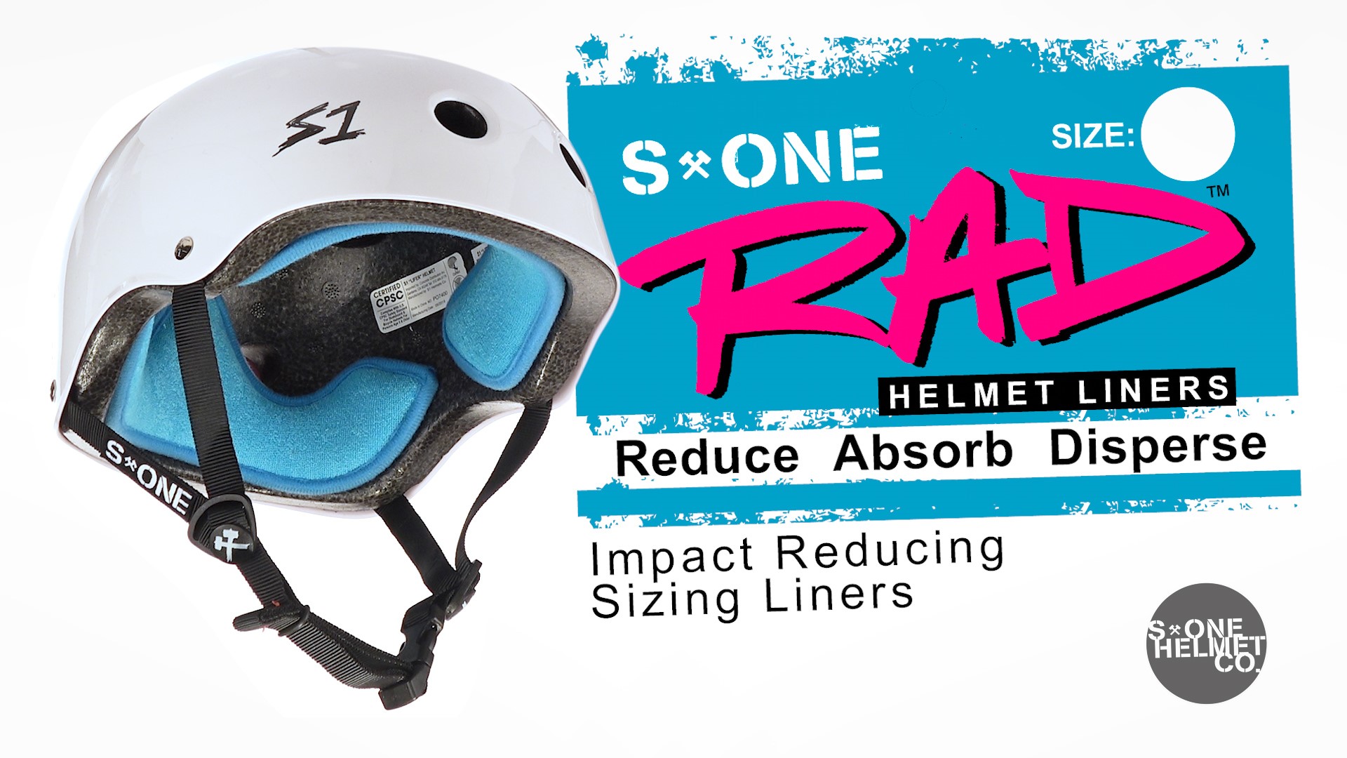 S1 RAD Liners Impact Reducing Sizing Liners S1 Helmet Co. Official