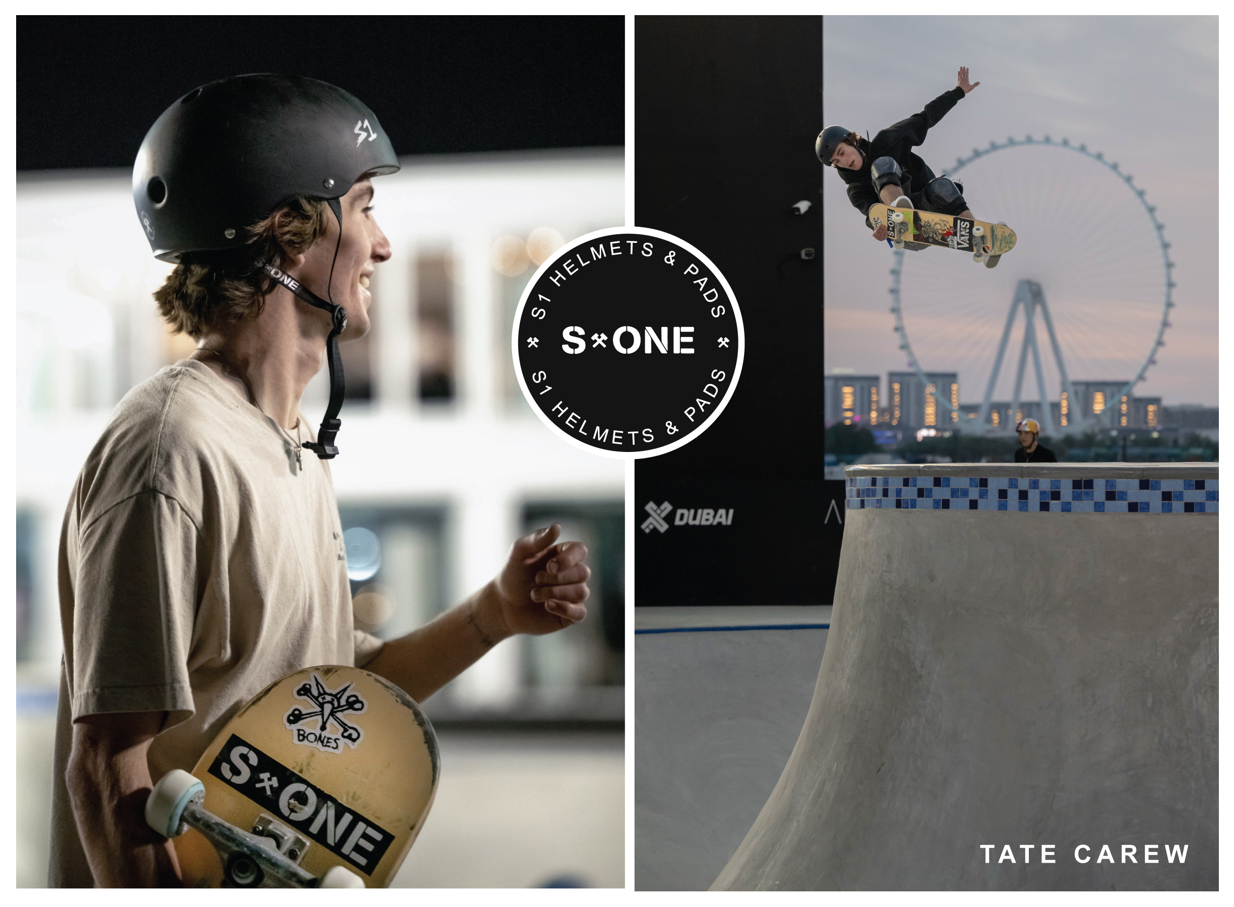 Team S1 / Olympic Skate Park Trials in Dubai - S1 Helmet Co. Official Store