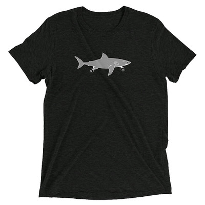 H&O TheArth SC WING TOP SHARK 50 シャーク サメ S1 Helmet Co - SharkBoard - Tri-Blend T-Shirt - S1 Helmet Co