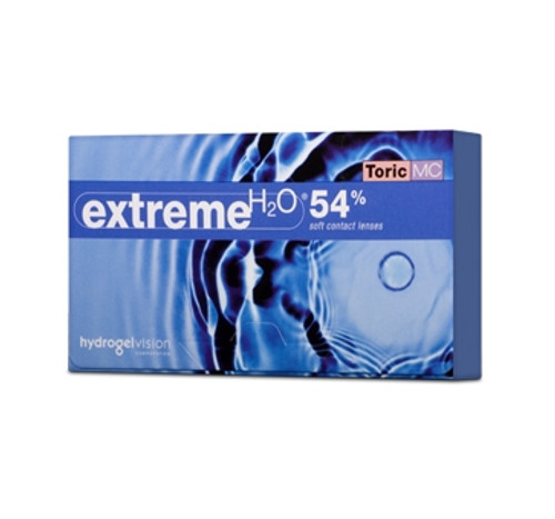 Extreme H2O 54% Toric MC 6 Pack contact lenses