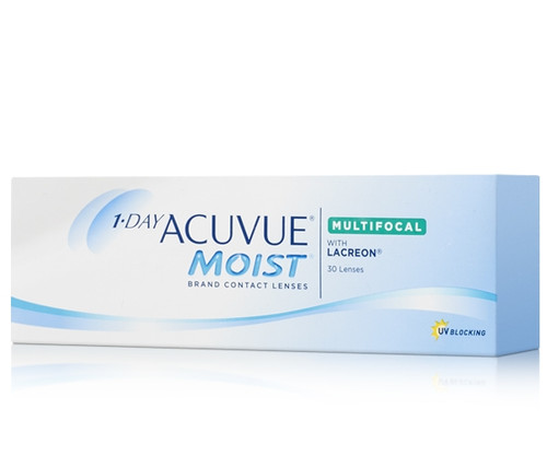 1-Day Acuvue Moist Multifocal 30 Pack contact lenses