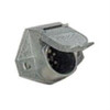 Connector Socket - 7 Way Round Metal (19-1049)