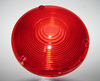 Red Round Lens - 4-1/8" (CLT025)