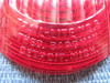 Bargman #6 Reproduction Tail Light Lens (CLT082) ZOOMED FRONT VIEW