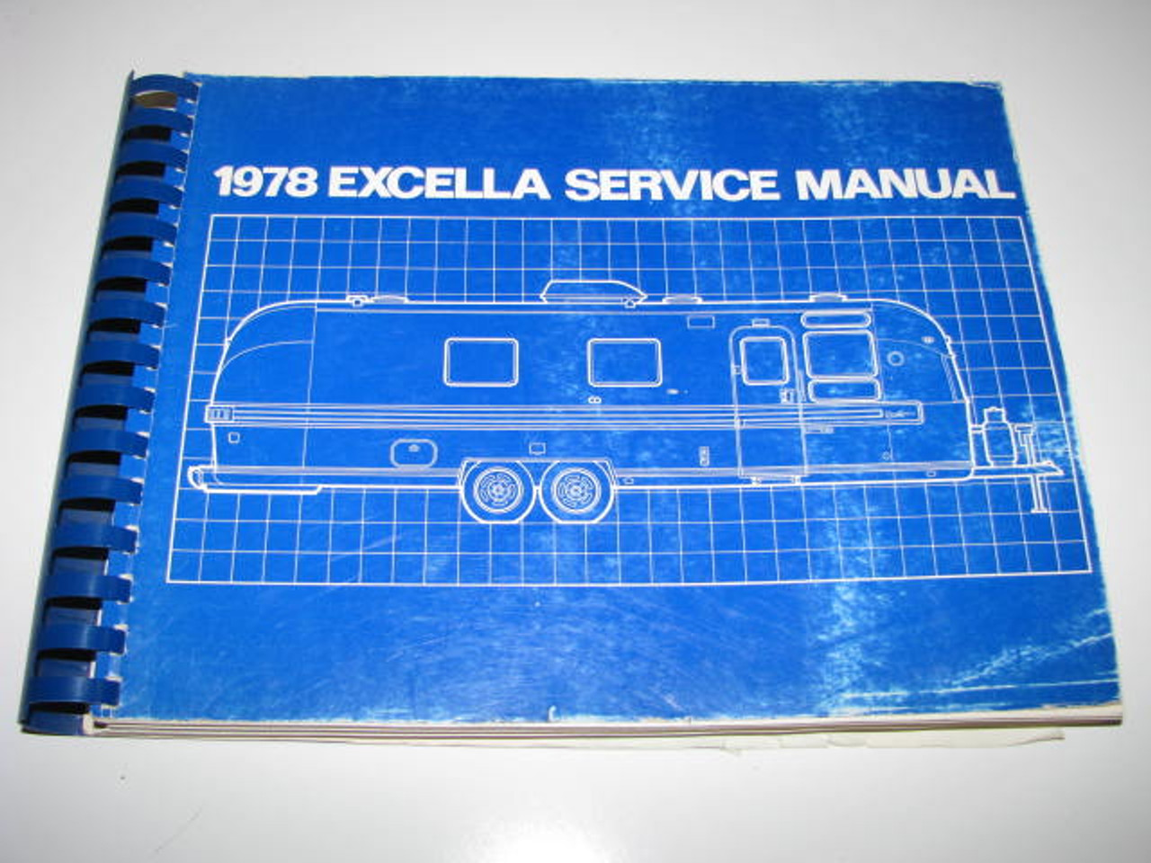 1978 Airstream Excella Service Manual (BL014) FRONT COVER