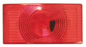PETERSON SIDE MARKER LIGHT REPLACEMENT LENS RED Vintage Campers