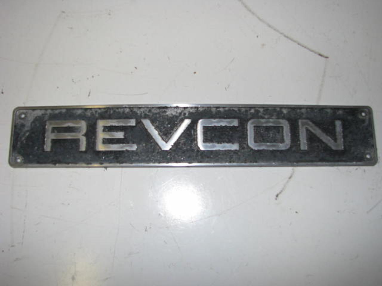 Revcon Name Plate (HW097)