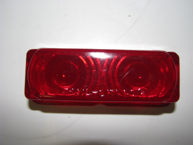 Reproduction Bargman 2 Tail Light Lens (Spartan & Others) Vintage