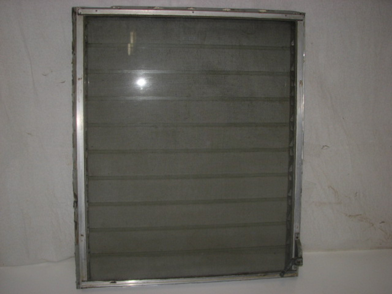 36" x 30" Aluminum 10 Panel Jalousy Window" (BP201)