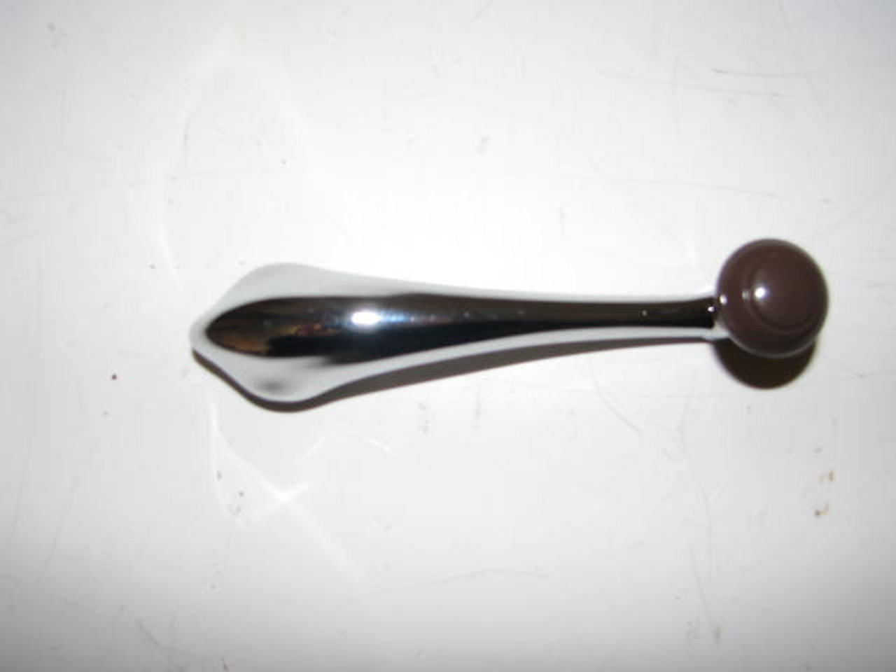 Chrome Window Crank - Chocolate Brown Knob (CHW103)